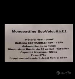 Monopattino elettrico