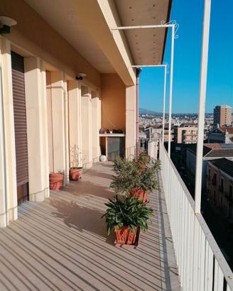 Superattico panoramico con garage centro storico