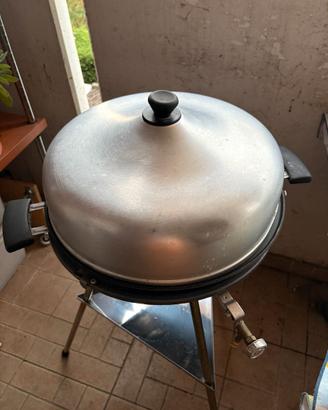 Barbecue a gas terrazzo, giardino, camper