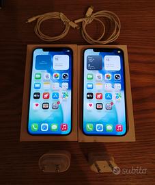 2 Apple iPhone 12 256gb e 128gb bianchi 