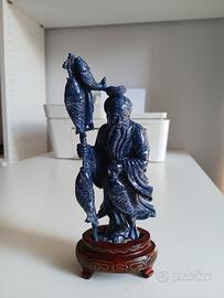 Scultura Cinese in LAPISLAZZULI
