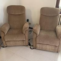 Coppia poltrone motorizzate