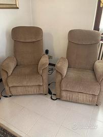 Coppia poltrone motorizzate
