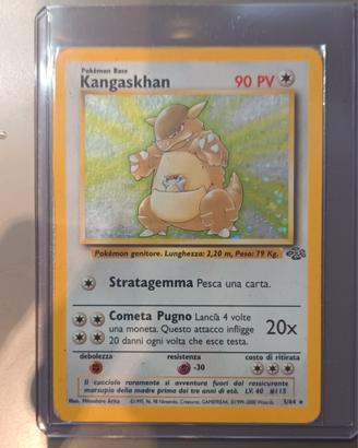 Carta pokemon Kangaskhan holo