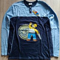 Pigiama Simpsons, taglia S (NUOVO)