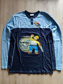 Pigiama Simpsons, taglia S (NUOVO)