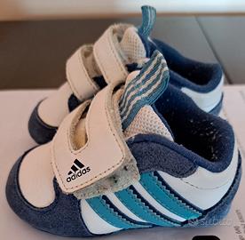 Adidas scarpine primi mesi.Mis.17 Chiusura strappo