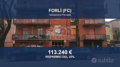 Immobile in asta di 108 m² con box auto a Forlì