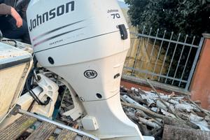 Fuoribordo 70cv Johnson 4 tempi