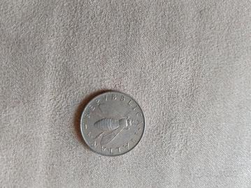 moneta da 2 lire del 1954