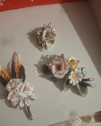 Fiori in Porcellana Fatti a Mano