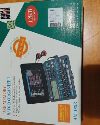 Agenda Elettronica Vintage  AM-188R (12KB) con Rad