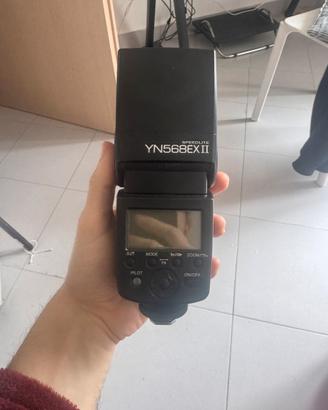 Flash speedlight yongnuo yn568ex II per canon