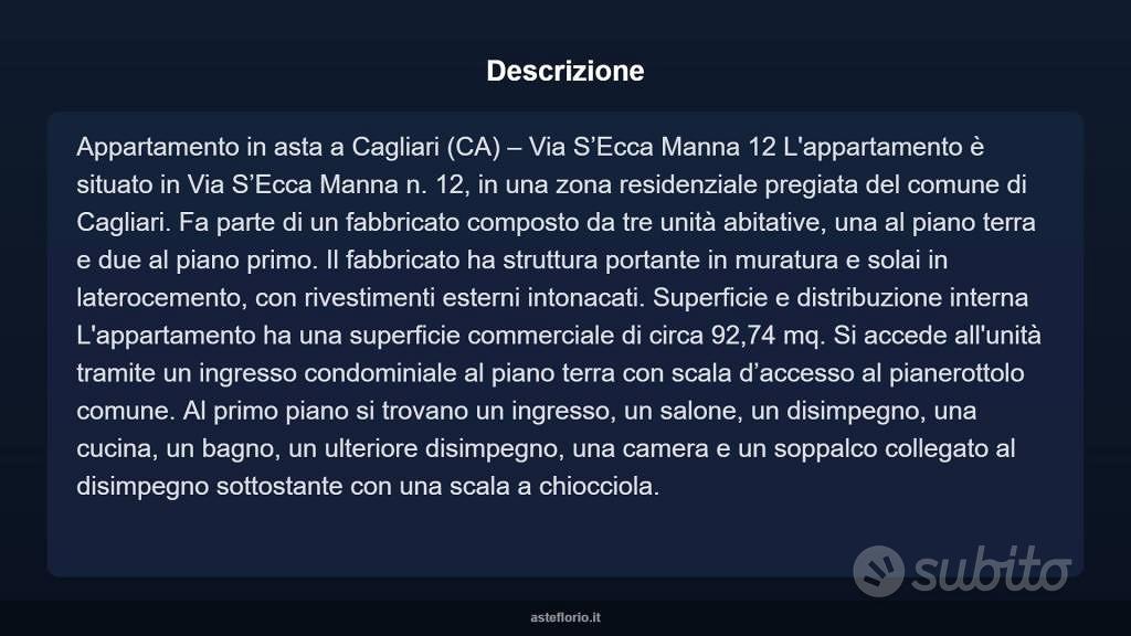 Appartamento – Cagliari, Stampaxi/Stampace - Vista 4
