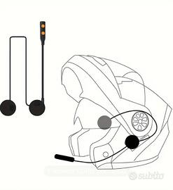 Cuffie Wireless Moto. Chiamate Musica Navigazione