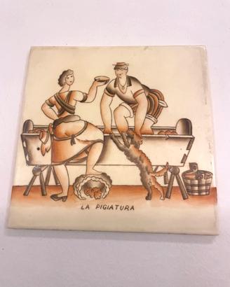 340 - mattonella la pigiatura gio ponti