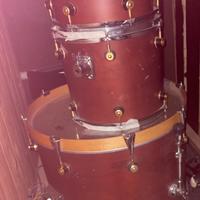 Batteria "Tamburo Master" fusti, aste e piatti