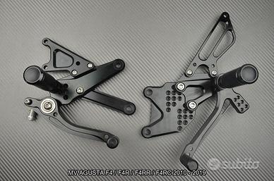Pedane arretrate MV AGUSTA F4 1000 R RR 2010 2019