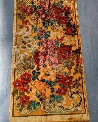 Tappeto decorativo stile Aubusson,velluto/ciniglia