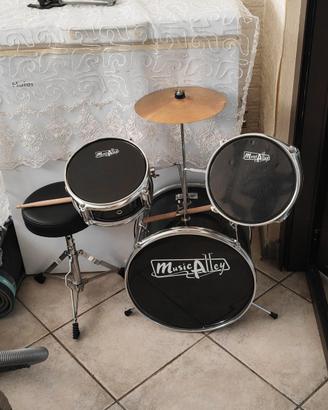 batteria junior Music Alley da 3 pezzi 