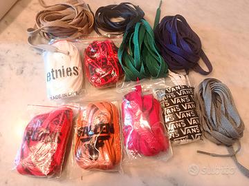 11 lacci scarpe, sneaker, Fallen, Etnies, Vans