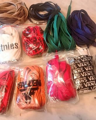 11 lacci scarpe, sneaker, Fallen, Etnies, Vans