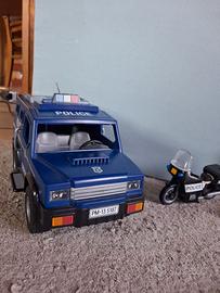 Playmobil City Action Furgone e Motoscafo polizia