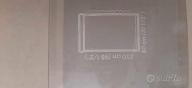 TENDA a RULLO IKEA BIANCA NUOVA 80X250