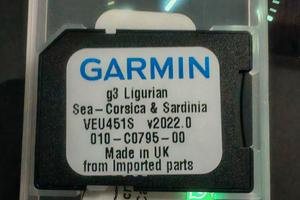 carta Garmin G3 Liguria Corsica Sardegna