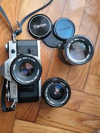 Corredo ottiche canon macchina omaggio