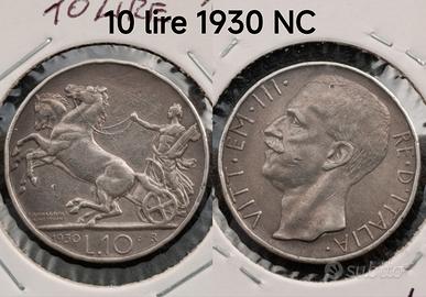 10 lire 1930 NC 45€