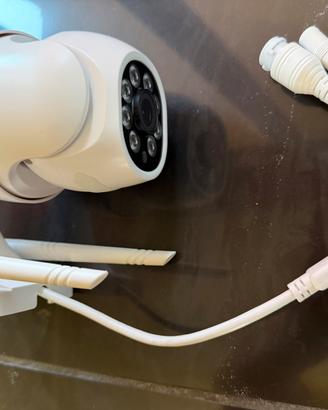 Telecamere (2) Wifi PTZ Tuya Smart Life 3Mp Alexa