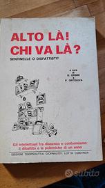 AA.VV. alto là chi va là. Sentinelle o disfattisti