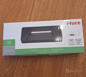 Lampada da esterno a led integrato