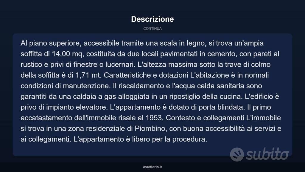 Appartamento – Piombino, Porta a Terra - Vista 5