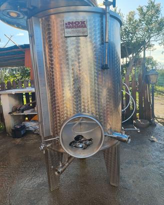 Tino in Acciaio Inox e diraspatrice elettrica