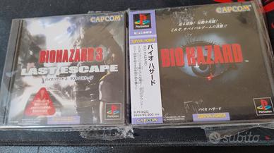 Resident Evil 1 e 3  Ps1 Jap 