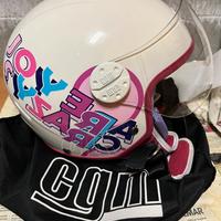 Casco per bambina scooter