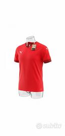 T shirt sportiva Puma rossa tg L