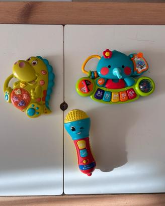 Set giochi elettronici musicali Prima Infanzia