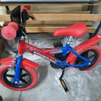 Bici 12 Spiderman marvel con rotelle