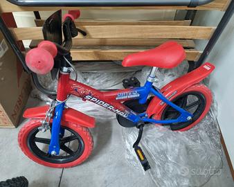 Bici 12 Spiderman marvel con rotelle