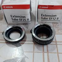 tubi di prolunga auto orig. canon 12mm e 25mm