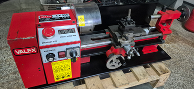 TORNIO PARALLELO VALEX CX350 220v x Metalli