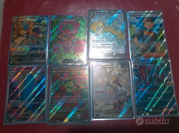 lotto carte Pokemon avventure insieme 
