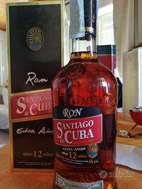 Rum Santiago de Cuba extra anejo 12 anos