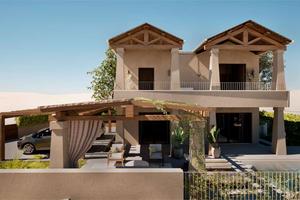 Villa con piscina e vista mare