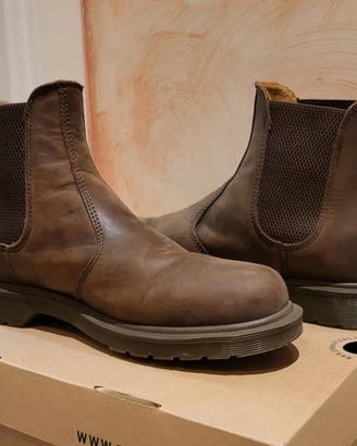 Stivaletti uomo stivali Chelsea marca dr. Martens