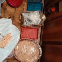 cesti in vimini per confezioni natalizie 