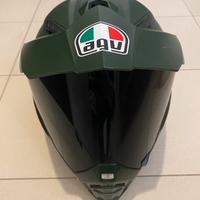 CASCO Cross Enduro AGV AX-8 DualEvo Military Green